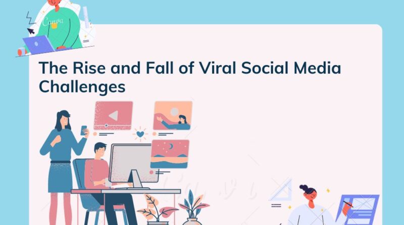 The Rise and Fall of Viral Social Media Challenges